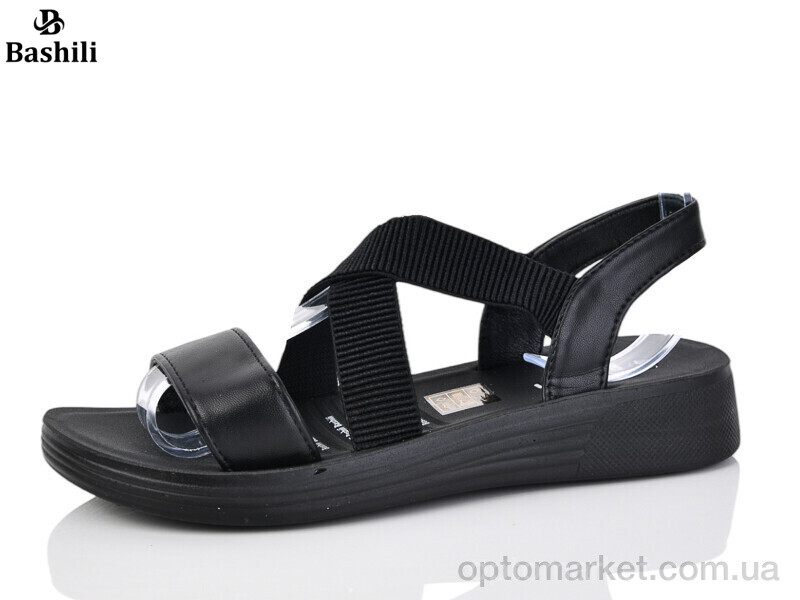 Купить Босоніжки жіночі H53A18-22 Башили чорний, фото 1