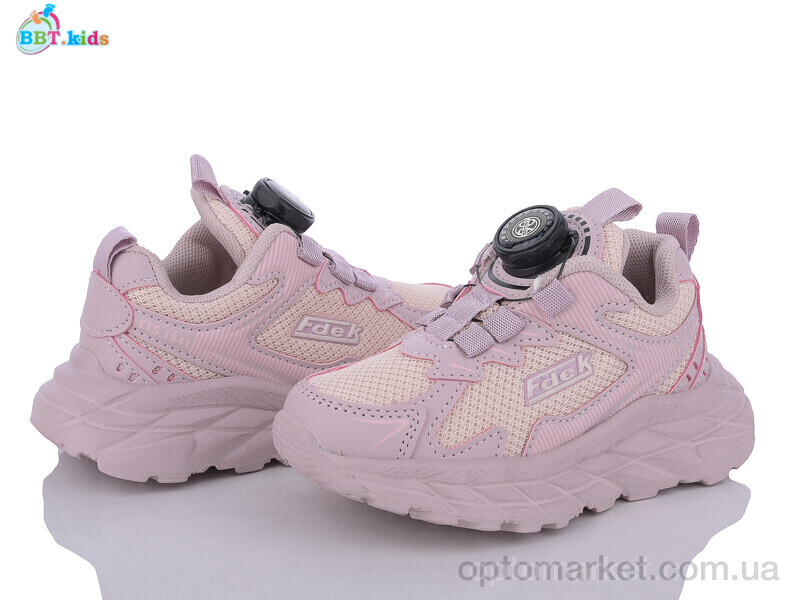 Купить Кросівки дитячі H57-2-3 BBT kids рожевий, фото 1