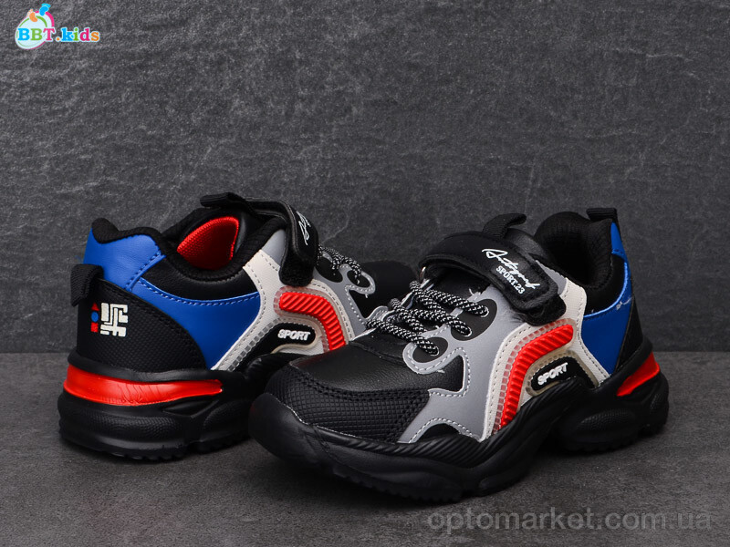 Купить Кросівки дитячі H5707-2 bbt.kids чорний, фото 2