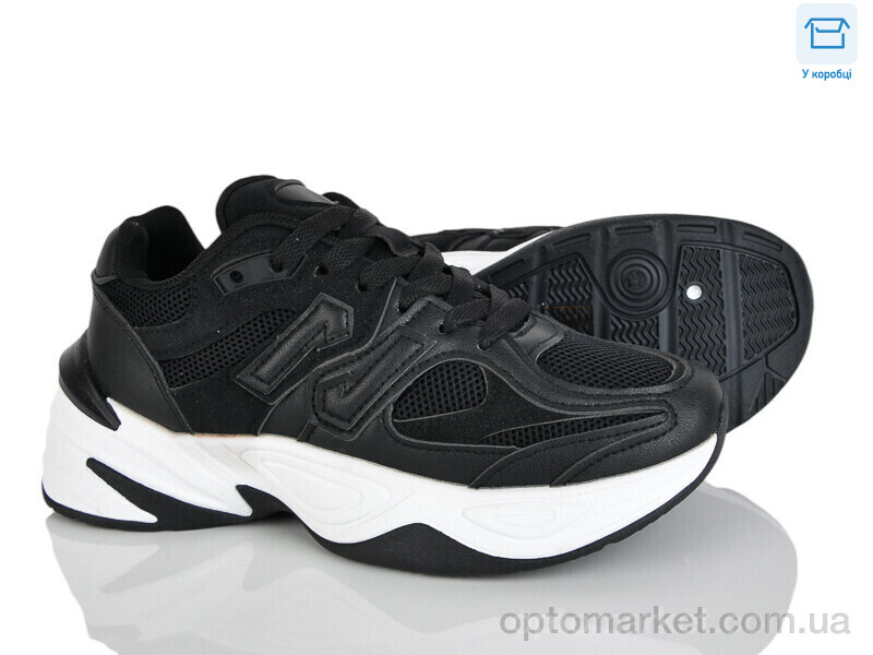 Купить Кросівки жіночі H61-1 Xifa чорний, фото 1