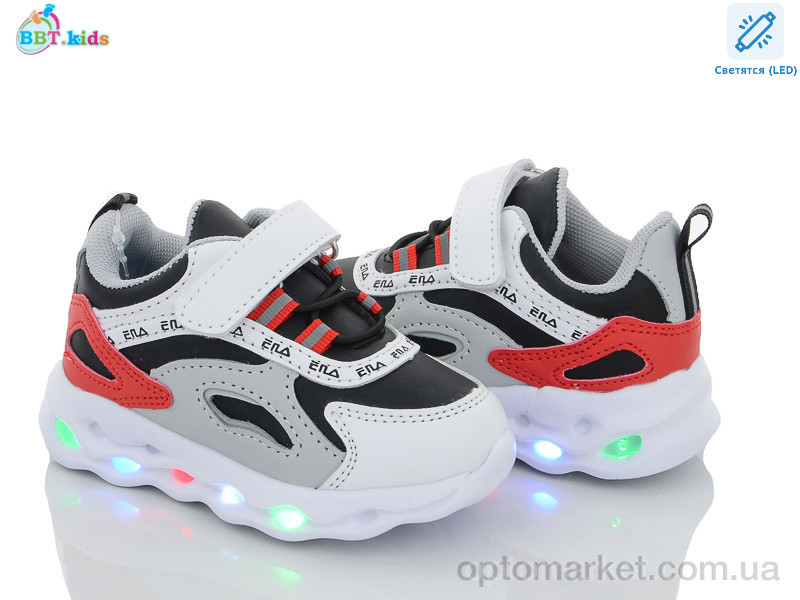 Купить Кросівки дитячі H6107-5 LED bbt.kids мікс, фото 1