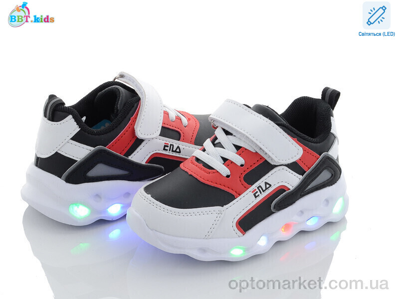 Купить Кросівки дитячі H6111-1 LED bbt.kids чорний, фото 1