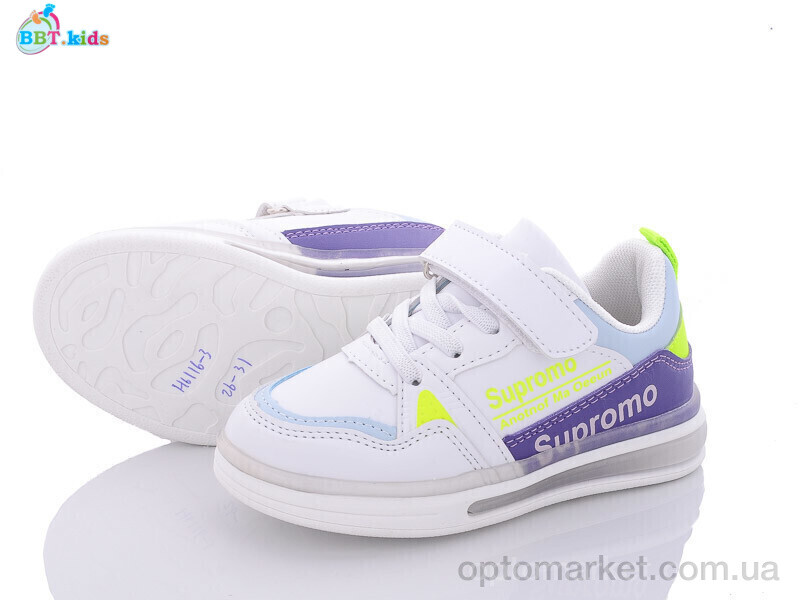 Купить Кросівки дитячі H6116-3 bbt.kids білий, фото 1
