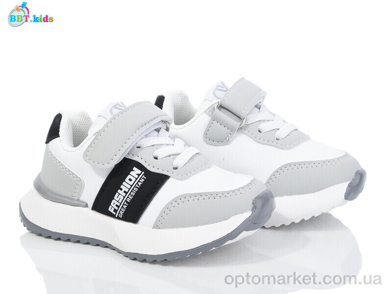 Купить Кросівки дитячі H62-1-8 BBT білий, фото 1