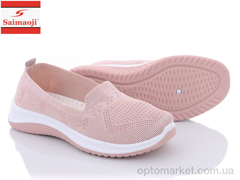 Купить Туфлі жіночі H62-10 Saimaoji рожевий, фото 1