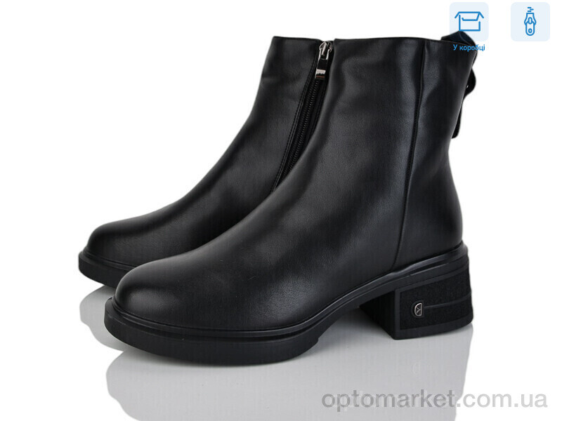 Купить Черевики жіночі H625-1 PLPS чорний, фото 1