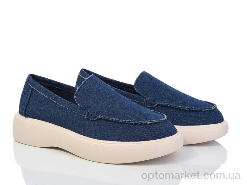 Купить Туфлі жіночі H63-8 Loretta синій, фото 1