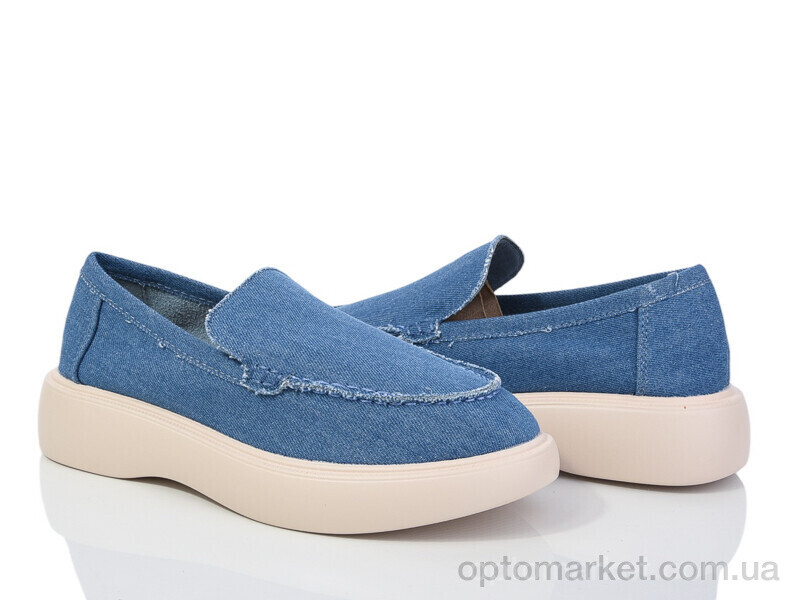 Купить Туфлі жіночі H63-9 Loretta синій, фото 1
