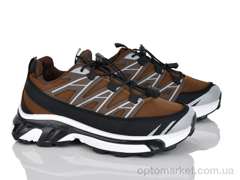 Купить Кросівки жіночі H63A16-9 Башили коричневий, фото 1