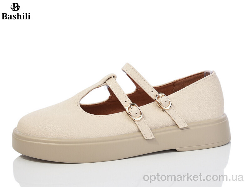 Купить Туфлі жіночі H63A19-11 Башили бежевий, фото 1