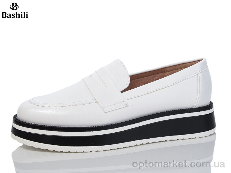 Купить Туфлі жіночі H63A23-1 Башили білий, фото 1