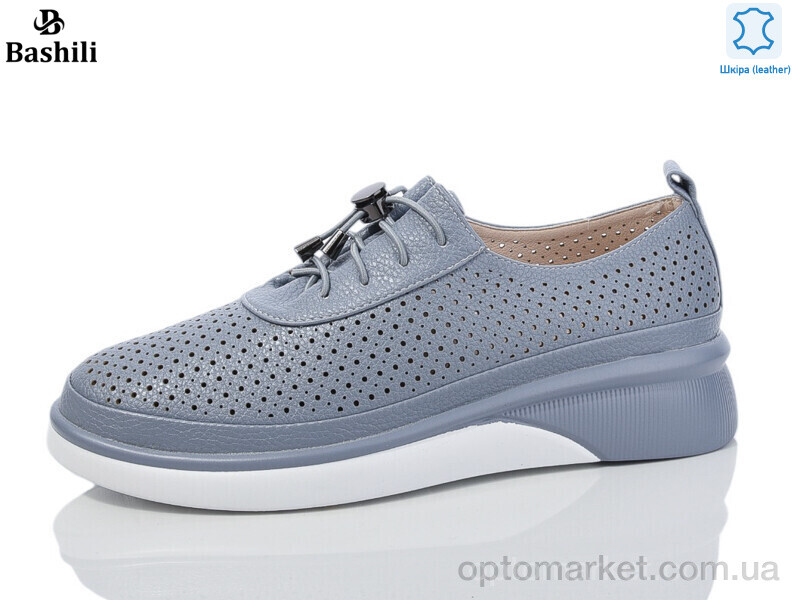 Купить Туфлі жіночі H63A26-0 Башили синій, фото 1