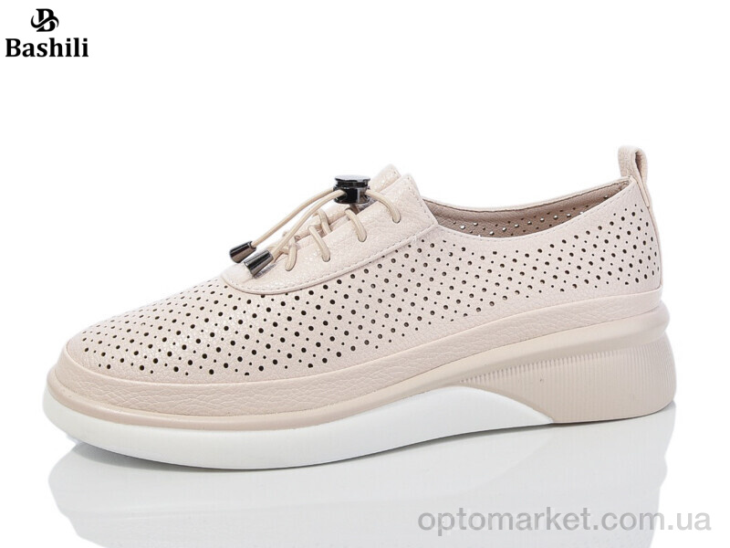 Купить Туфлі жіночі H63A26-11 Башили бежевий, фото 1