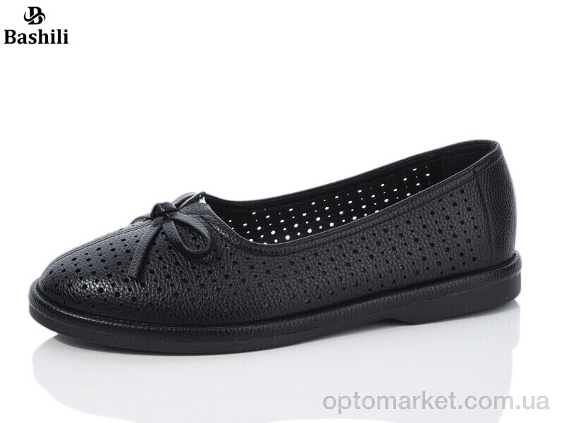 Купить Туфлі жіночі H63A39-2 Башили чорний, фото 1