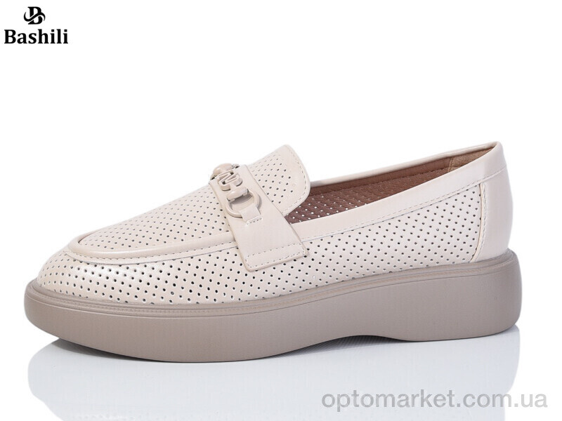 Купить Туфлі жіночі H63A41-11 Башили бежевий, фото 1