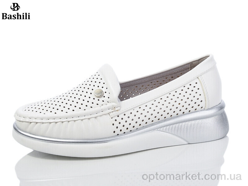 Купить Туфлі жіночі H63A42-1 Башили білий, фото 1