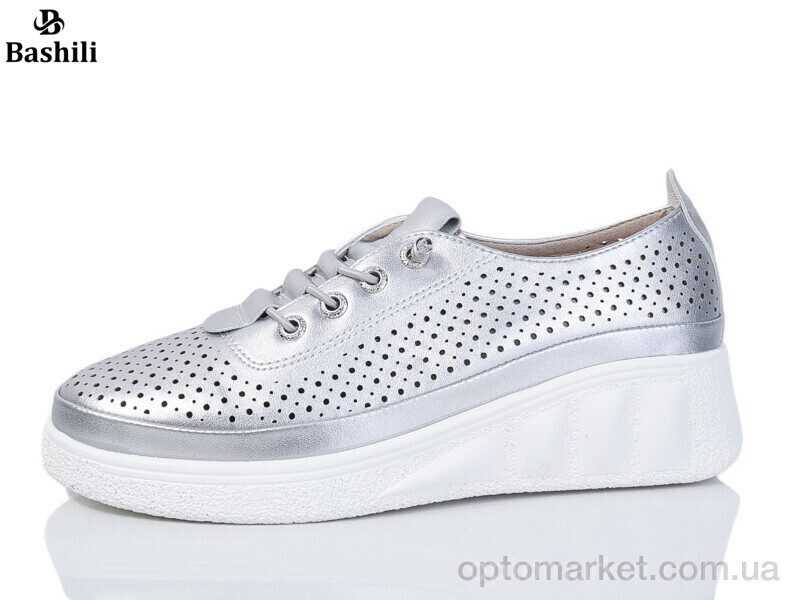 Купить Туфлі жіночі H63A43-15 Башили срібний, фото 1