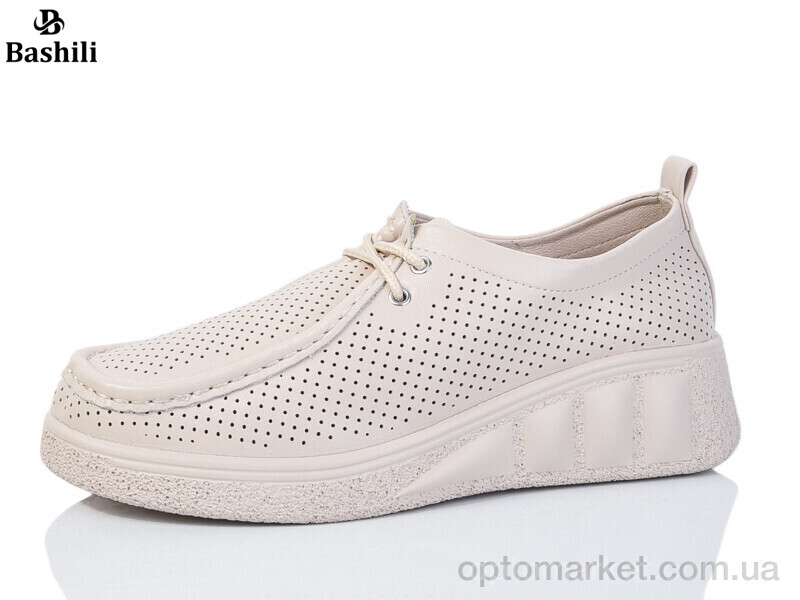 Купить Туфлі жіночі H63A46-11 Башили бежевий, фото 1