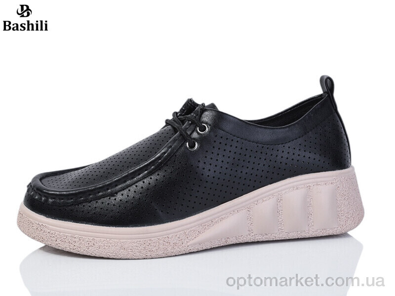 Купить Туфлі жіночі H63A46-2 Башили чорний, фото 1