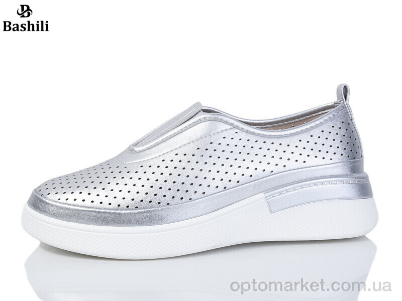 Купить Туфлі жіночі H63A47-15 Башили срібний, фото 1