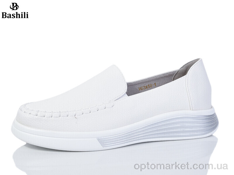 Купить Туфлі жіночі H63A50-1 Башили білий, фото 1