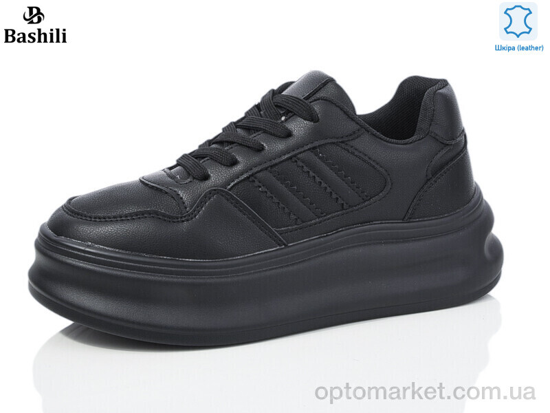 Купить Кросівки жіночі H63B01-1 Башили чорний, фото 1