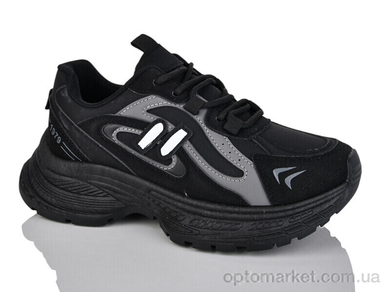 Купить Кросівки жіночі H64-8 Xifa чорний, фото 1