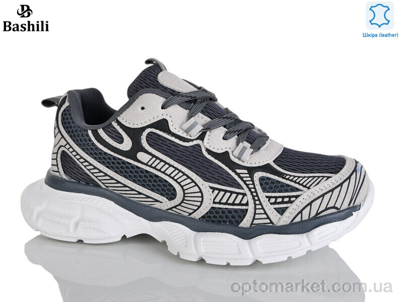 Купить Кросівки жіночі H65107-7 Башили сірий, фото 1