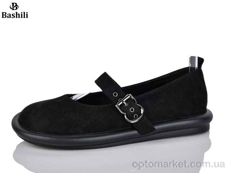 Купить Туфлі жіночі H6511-2 Башили чорний, фото 1