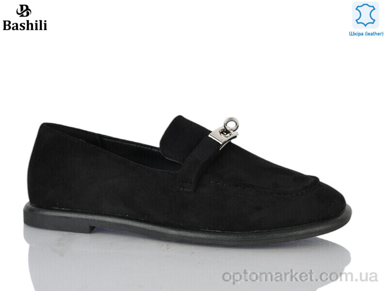 Купить Туфлі жіночі H65110-2 Башили чорний, фото 1