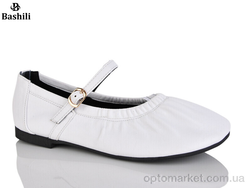Купить Туфлі жіночі H65111-1 Башили білий, фото 1