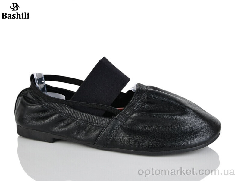 Купить Туфлі жіночі H65112-2 Башили чорний, фото 1