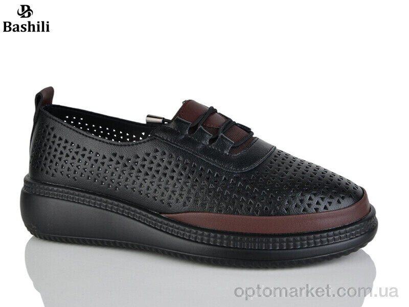 Купить Туфлі жіночі H65115-2 Башили чорний, фото 1
