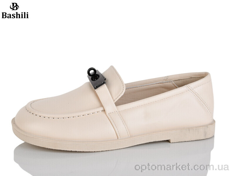Купить Туфлі жіночі H65130-1 Башили бежевий, фото 1