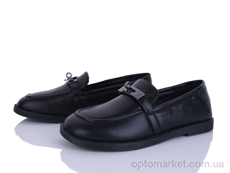 Купить Туфлі жіночі H65130-2 Башили чорний, фото 1