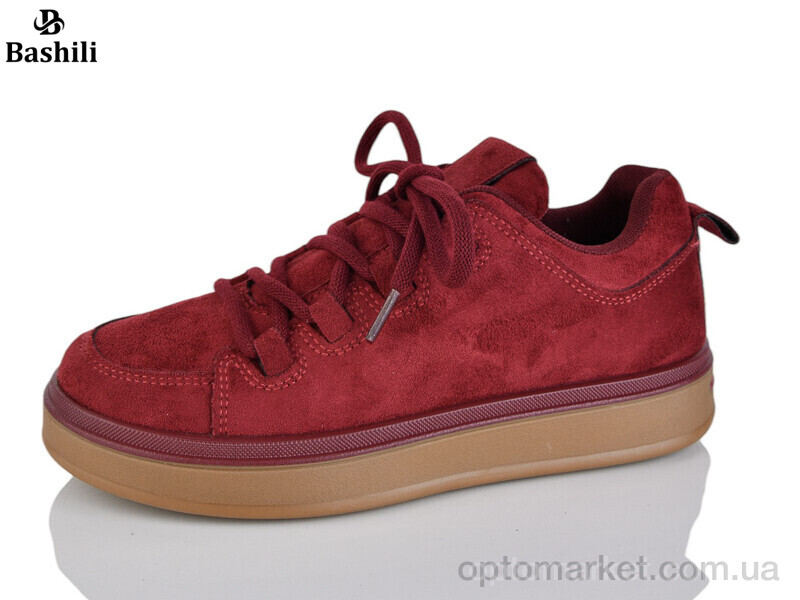 Купить Кросівки жіночі H6520-13 Башили бордовий, фото 1