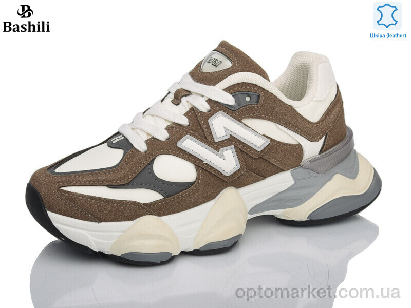 Купить Кросівки жіночі H6526-119 Башили бежевий, фото 1