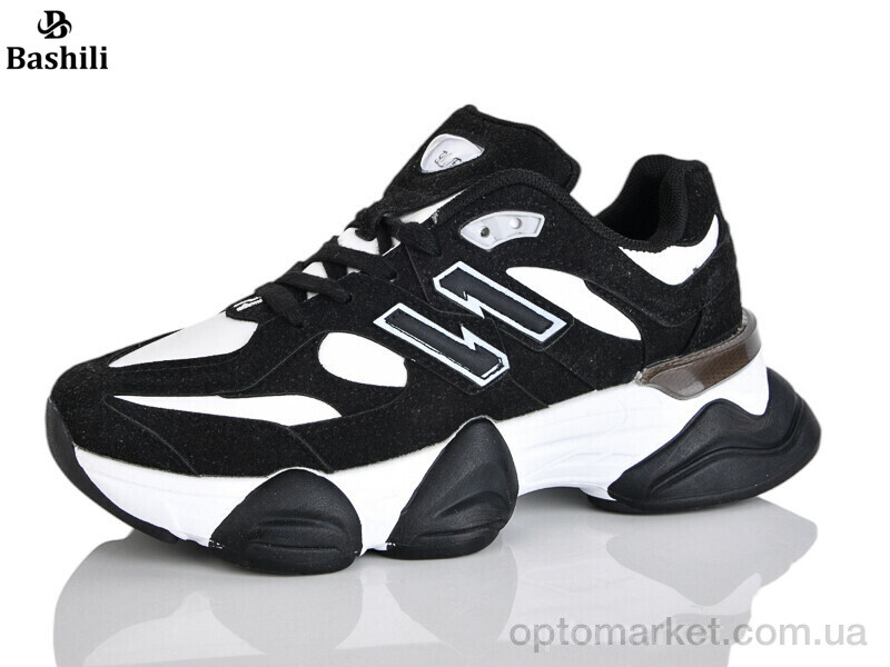 Купить Кросівки жіночі H6526-12 Башили чорний, фото 1