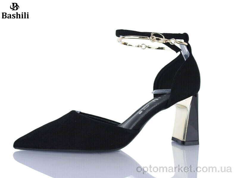 Купить Туфлі жіночі H6537-2 Башили чорний, фото 1