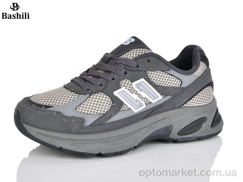Купить Кросівки жіночі H6545-77 Башили сірий, фото 1