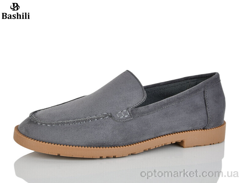 Купить Туфлі жіночі H6547-7 Башили сірий, фото 1