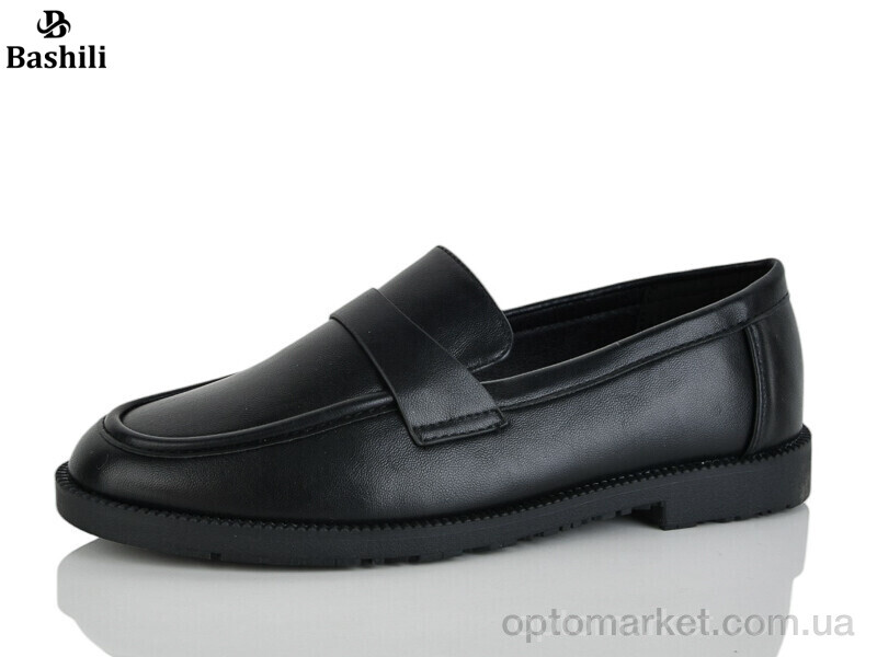 Купить Туфлі жіночі H6548-2 Башили чорний, фото 1