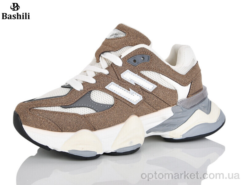 Купить Кросівки жіночі H6549-119 Башили коричневий, фото 1