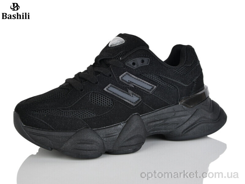 Купить Кросівки жіночі H6549-22 Башили чорний, фото 1