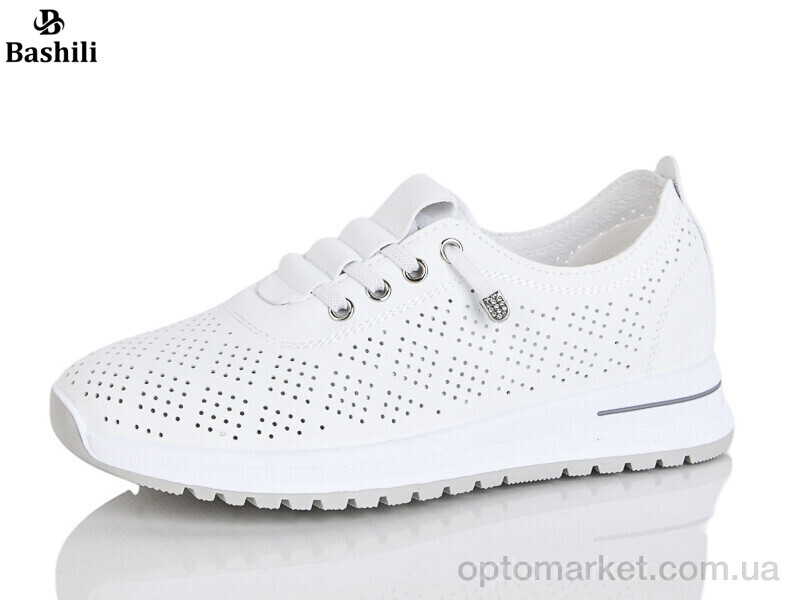 Купить Кросівки жіночі H6551-1 Башили білий, фото 1