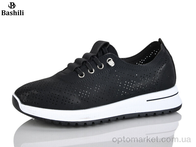 Купить Кросівки жіночі H6551-2 Башили чорний, фото 1