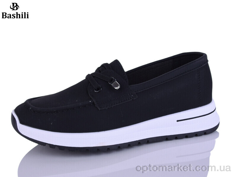 Купить Туфлі жіночі H6552-2 Башили чорний, фото 1