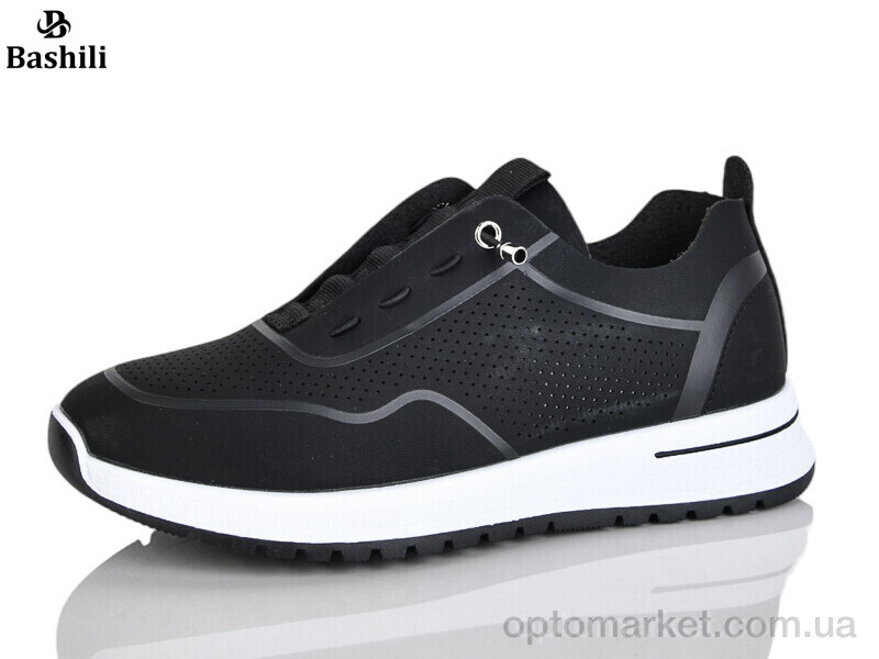 Купить Кросівки жіночі H6556-2 Башили чорний, фото 1