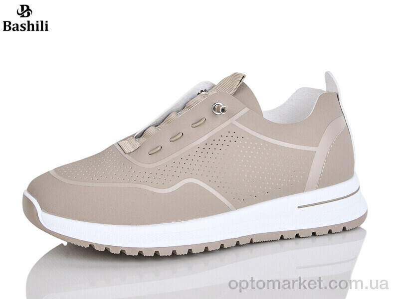 Купить Кросівки жіночі H6556-9 Башили бежевий, фото 1