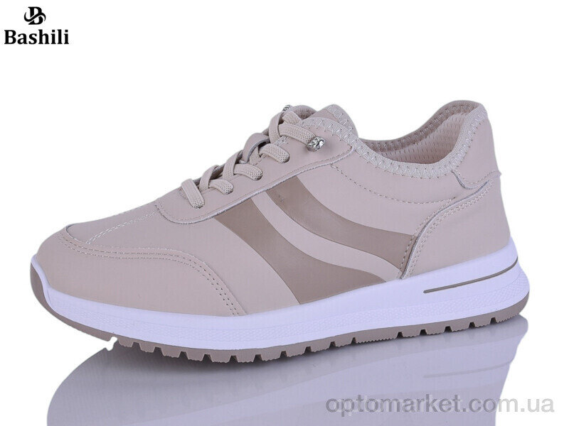 Купить Кросівки жіночі H6558-119 Башили бежевий, фото 1